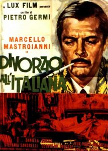 Divorzio all’italiana (1961) jest jednym z najsłynniejszych filmów włoskiej komedii.