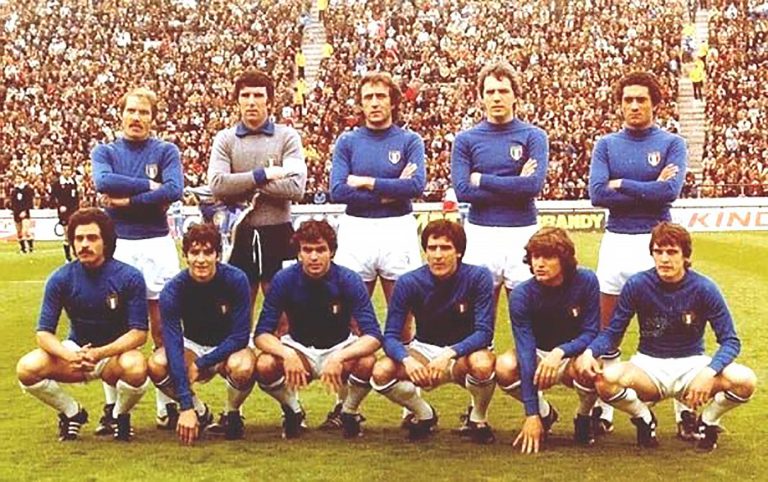 Reprezentacja Włoch w 1978 roku, grało w niej aż 8 piłkarzy Juve